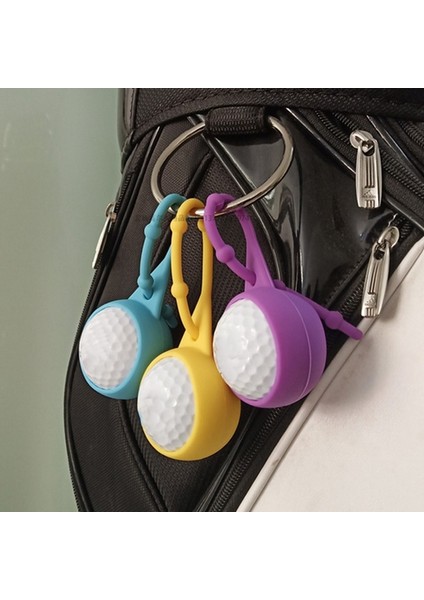 2 Adet Golf Topu Tutucu Silikon Yumuşak Koruyucu Kapak Bel Tutucu Golf Aksesuarları Kapalı Açık 5 (Yurt Dışından) indirimleri