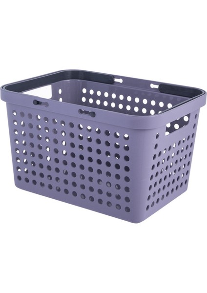 Taşınabilir Depolama Sepeti Kirli Elbise Sepeti Kalınlaşmış Sepet Gri (Yurt Dışından)