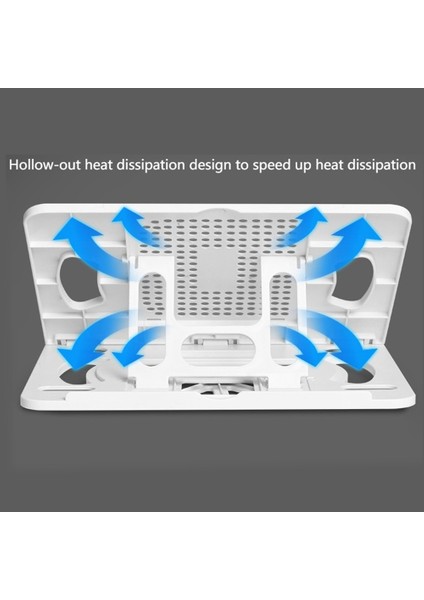 Dizüstü Bilgisayar Sehpası Bilgisayar Masaüstü Yükseltilmiş Plastik Braket Soğutma Katlanır Depolama Tabanı 360 Derece Döndürme (Pembe) (Yurt Dışından) fırsatları