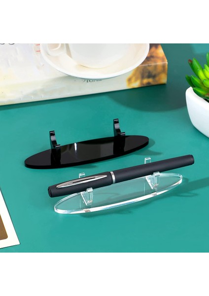 2 Adet Akrilik Kalemlik Ekran Standı Masası Kalem Sopa Tutucu Şeffaf Kalemlik Saklama Kutusu (Yurt Dışından) modelleri