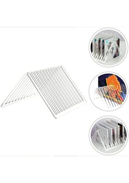 Masaüstü 12-Izgara Kitaplık Yüksek Şeffaf Kalınlaşmış Akrilik CD Depolama Rafı Kayıt Rafı Ev Ofis Için Uygun (Yurt Dışından) indirimleri