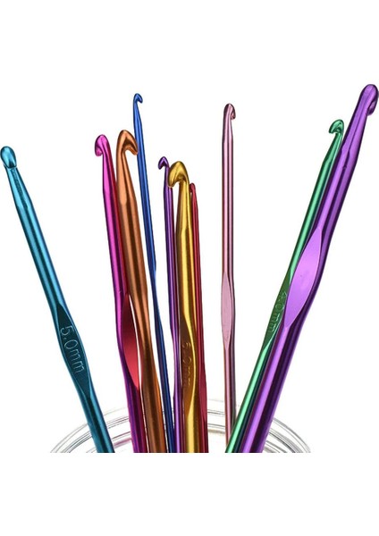 100 Adet Tığ Kanca Seti Iplik Örgü Iğneleri Dikiş Araçları Örgü Ölçer Dikiş Dıy Zanaat Araçları Kiti (Mavi) (Yurt Dışından) indirimleri