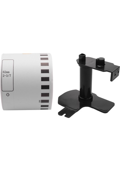 1 Roll Compatible For Brother DK22205 62MM x 30.48M Continuous White Length Paper Tape Labels With Refillable (Yurt Dışından)