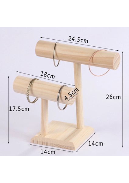 Dıy Ahşap Ekran Izle Bilezik Takı Ekran Standı Tutucu Kadın Bilezik Kolye Takı Ekran Standı-A (Yurt Dışından) fırsatları