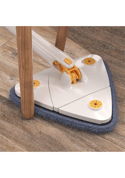 360° Rotating Adjustable Cleaning Mop, Triangle Cleaning Mop With Automatic Water Squeeze Function For Dry And Wet,blue (Yurt Dışından) fırsatları