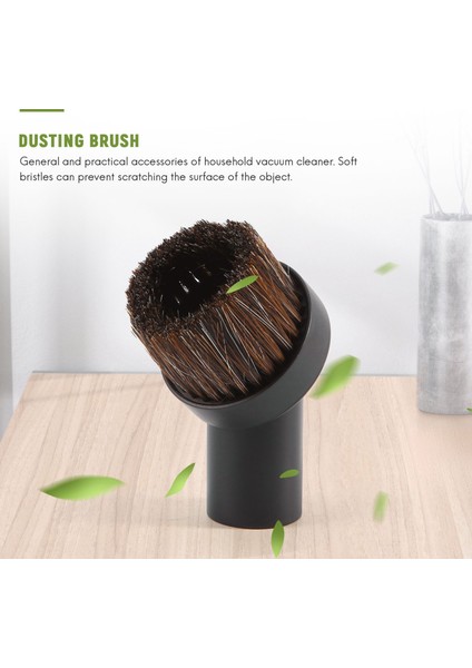 32MM Dusting Brush Dust Tool Attachment For Vacuum Cleaner Round Horse Hair (Yurt Dışından) fiyatları