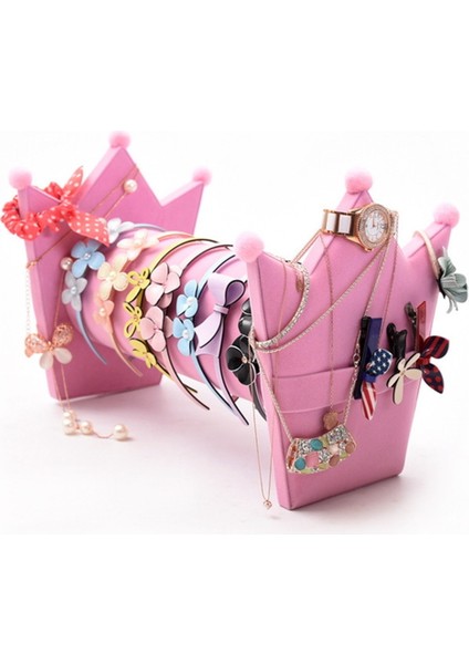 Saç Bandı Depolama Rafı Taç Izle Firkete Asılı Küpeler Takı Tutucu Kafa Halat Depolama Standı Saç Çember Raf B (Yurt Dışından) fırsatları