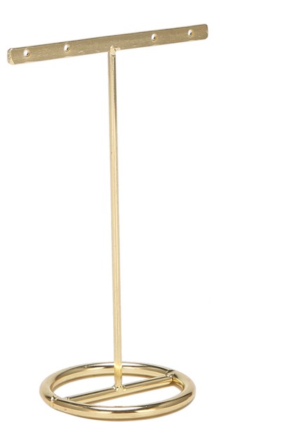 2x Küpe Ekran Standı Altın Küpe Vitrin T-Şekil Küpe Vitrin Altın Büyük (Yurt Dışından) fiyatları