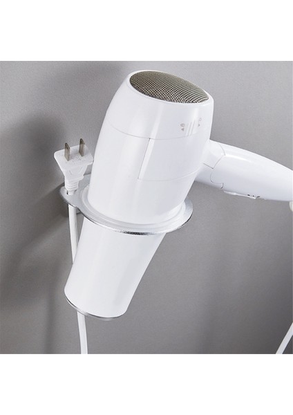 Wall-Mounted Hair Dryer Holder Household Bathroom Hair Dryer Storage Rack Storage Rack Hanger (Yurt Dışından) modelleri
