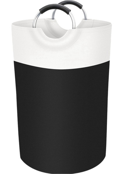 1pc Collapsible Laundry Basket, Laundry Hamper, , Dirty Clothes Hamper, Waterproof Laundry Basket Aluminum Handles, 90L (Yurt Dışından)