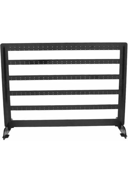 Simple 240 Holes Jewelry Organizer Stand Black Plastic Earring Holder Fashion Earrings Display Rack Jewelry Rack (Yurt Dışından) fırsatları