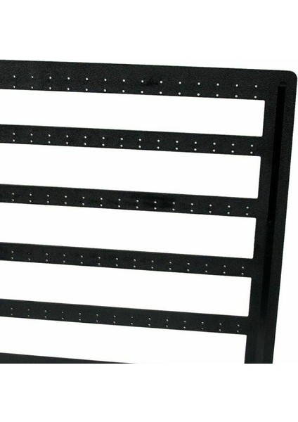 Simple 240 Holes Jewelry Organizer Stand Black Plastic Earring Holder Fashion Earrings Display Rack Jewelry Rack (Yurt Dışından) indirimleri