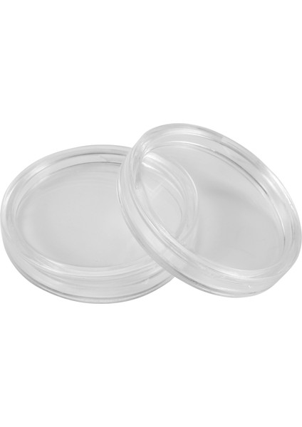30 Pcs Small Round Transparent Plastic Coin Capsules Box 33MM (Yurt Dışından)