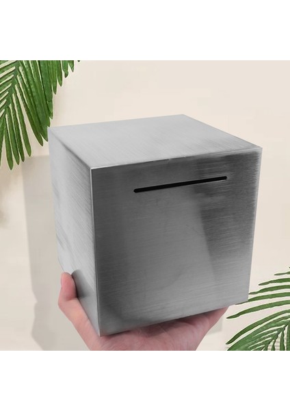 Safe Piggy Bank Made Of Stainless Steel,safe Box Money Savings Bank For Kids,can Only Save The Piggy Bank That Cannot Be Taken Out (Yurt Dışından) fırsatları