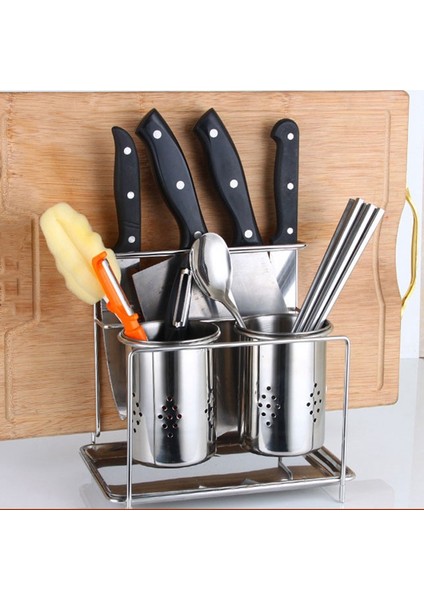 Masaüstü Sofra Depolama Asılı Çubuk Kafesleri Takviyeli Çatal Kaşık Kesme Tahtası Rafı Mutfak Rafları Çatal Organizatör Drenaj Rafı (Yurt Dışından) fiyatları