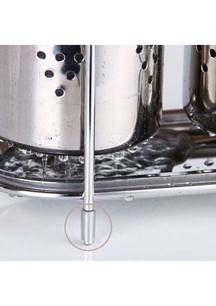 Masaüstü Sofra Depolama Asılı Çubuk Kafesleri Takviyeli Çatal Kaşık Kesme Tahtası Rafı Mutfak Rafları Çatal Organizatör Drenaj Rafı (Yurt Dışından) fırsatları