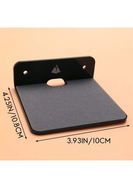 Wall Shelf Speaker Stand, Small Wall Shelf Speaker Mount For Bluetooth Speaker, Cell Phones, Toy Display Shelf (Black) (Yurt Dışından) indirimleri