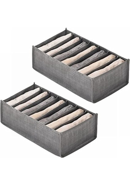 2x Closet Drawer Organizer For T-Shirts Jeans Shirts Organizing System For Wardrobe Storage Box A (Yurt Dışından) fiyatları