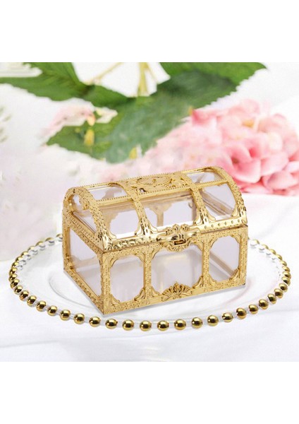 Mini Jewelry Box Candy Ring Earrings Necklace Case Gift Birthday Party Wedding Decor Jewelry Packaging Bead Storage Organizer Gold S (Yurt Dışından) fiyatları