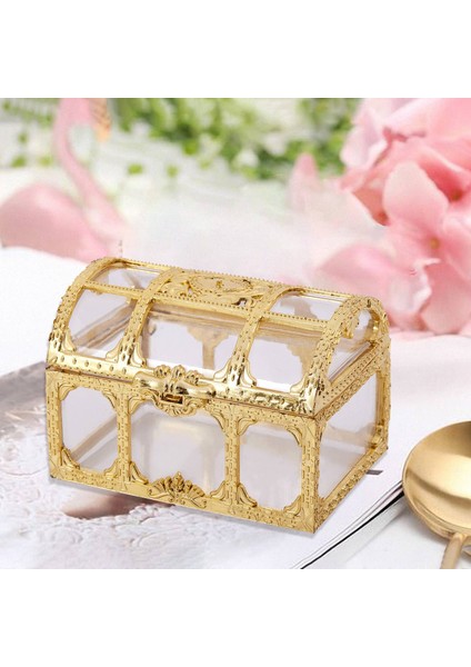 Mini Jewelry Box Candy Ring Earrings Necklace Case Gift Birthday Party Wedding Decor Jewelry Packaging Bead Storage Organizer Gold S (Yurt Dışından) modelleri