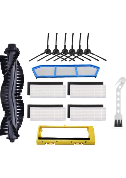 Replacement Roller Brush Side Brushes Hepa Filters Compatible For A4 A4S A40 Robot Vacuum Cleaner Accessories (Yurt Dışından) fırsatları