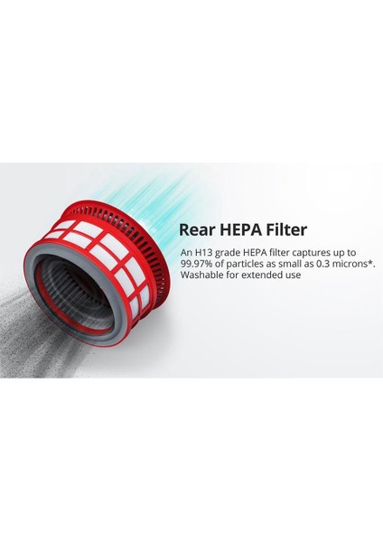 Front Filter And Rear Filter Replacement Accessories Kits For H7 Robotic Vacuum Cleaner (Yurt Dışından)