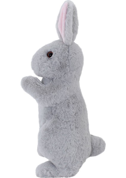 Neco Plush Tavşan 35 cm - Gri Renk