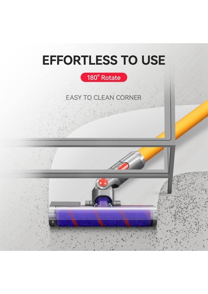 Soft Roller Brush Head For V7 V10 V11 V15 Cordless Stick Vacuum Cleaners Parts Hardwood Floor Attachment (Yurt Dışından) fiyatları