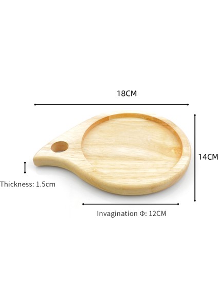 Kamp Kauçuk Ahşap Kesme Tahtası Piknik Barbekü Potholder Mini Kesme Tahtası Saplı (Yurt Dışından) fiyatları