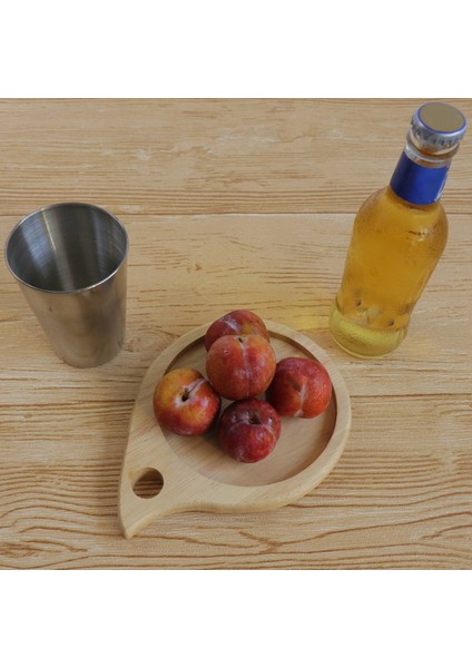 Kamp Kauçuk Ahşap Kesme Tahtası Piknik Barbekü Potholder Mini Kesme Tahtası Saplı (Yurt Dışından) fırsatları