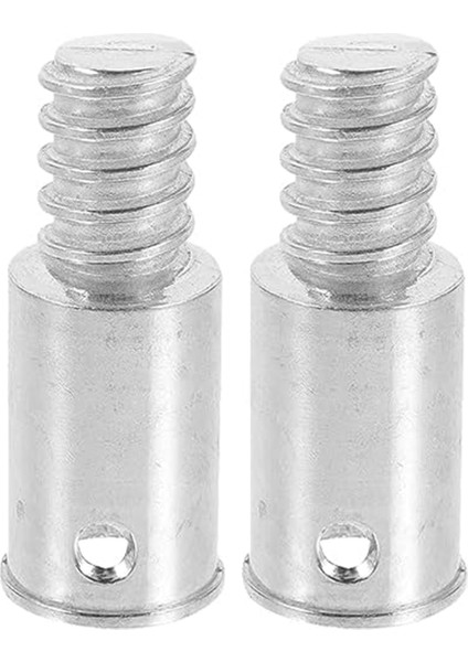2pcs Threaded Tip Replacement Repair Kit,aluminum Threaded Handle Tips For 0.72 Inch Wood Or Metal Poles (Yurt Dışından)