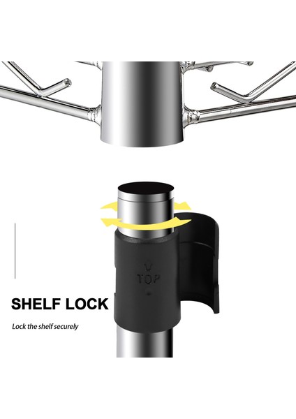 74-Packs Wire Shelf Clips Wire Shelving Shelf Lock Clips For 1 Inch Post- Shelving Sleeves Replacements (Yurt Dışından) indirimleri