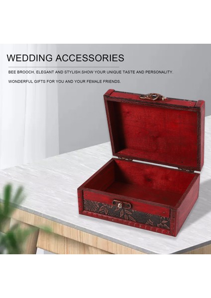 Treasure Box Treasure Chest For Gift Box,cards Collection,gifts And Home Decor (Yurt Dışından) fiyatları