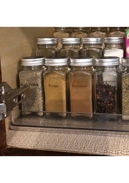 Baharat Rafı Mutfak Kiler Adım Raf Dolabı Organizatör, Baharat ve Yiyecek Mutfak Dolabı Kiler Raf Baharat Organizatör (Yurt Dışından) indirimleri