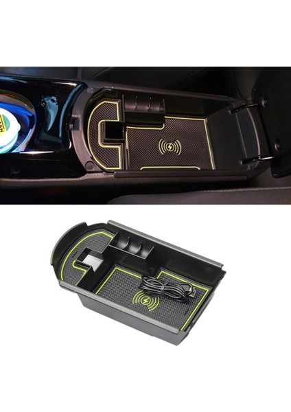 1 Grup Cep Telefonu Kablosuz Şarj Merkezi Kol Dayama Saklama Kutusu C-C 2016-2018 (Yurt Dışından) fiyatları