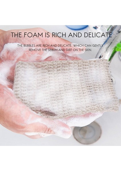 Shower Bath Sisal Soap Bag Natural Sisal Soap Bag Exfoliating Soap Saver Pouch Holder 36PCS (Yurt Dışından) fiyatları