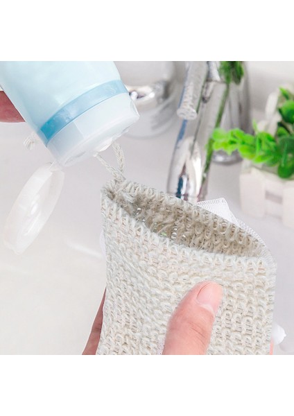 Shower Bath Sisal Soap Bag Natural Sisal Soap Bag Exfoliating Soap Saver Pouch Holder 36PCS (Yurt Dışından) modelleri