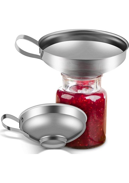 Canning Funnel, 6 Pack Stainless Steel Canning Supplies Kitchen Funnel Mason Jar Funnel Canning Funnel (Yurt Dışından) modelleri
