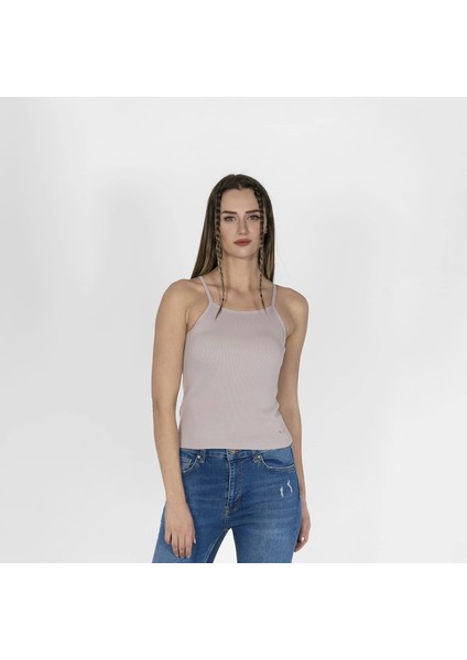 Nakışlı Kaşkorse Kadın Lila Atlet