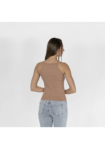 Nakışlı Kaşkorse Kadın Kahve Atlet fırsatları