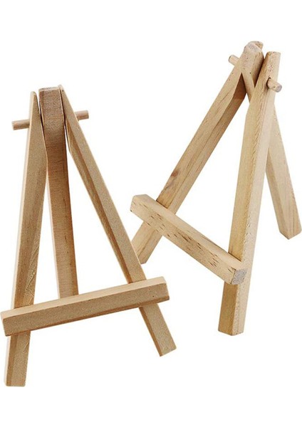 72PCS 12.7cm Mini Wooden Display Stands, Easels, Table Top Stands, Suitable For Children's Handicrafts, Business Cards (Yurt Dışından) indirimleri