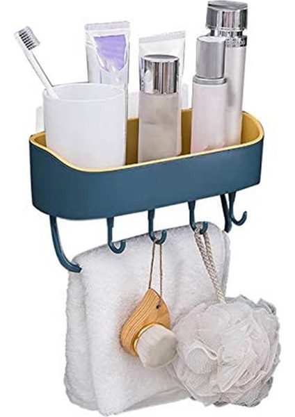 Banyo, Mutfak ve Yatak Odasına Uygun, Güçlü Yapışkanlı Plastik Ürünlerle Deliksiz Duvara Asılan Çift Katmanlı (Yurt Dışından) fiyatları