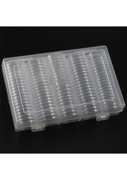 17/20/25/27/30MM Coin Holder, 200PCS Silver Coin Capsules With Foam Gasket, Professional Coin Case (Yurt Dışından)