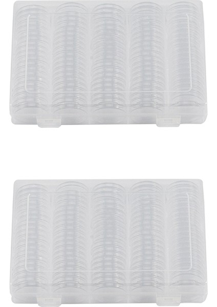 17/20/25/27/30MM Coin Holder, 200PCS Silver Coin Capsules With Foam Gasket, Professional Coin Case (Yurt Dışından) fırsatları