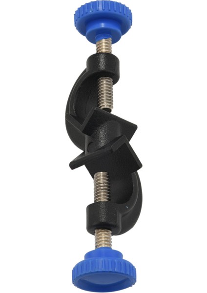 Lab Clamp 3 Finger Style Rubber-Coated Head A Black Laboratory Stand Clip (Yurt Dışından)