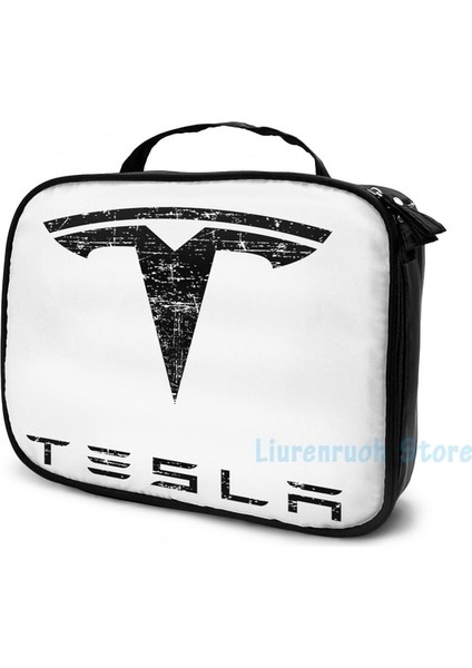 Kozmetik Çantası Komik Grafik Baskı Tesla USB Şarj Sırt Çantası Erkek Okul Çantaları Kadın Çantası Seyahat Laptop Çantası (Yurt Dışından)