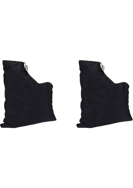 2x Leaf Blower Bag Zippered Bottom Dump Leaf Blower Vacuum Bag Collect Leaf For Garden Lawn Fits Blowers Vacuums (Yurt Dışından)
