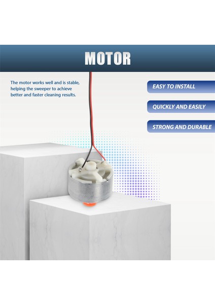 Lidar Motor For S50 S51 S55 Vacuum Cleaner, With Orange Pulley Vacuum Cleaner Distance Sensor (Yurt Dışından) indirimleri