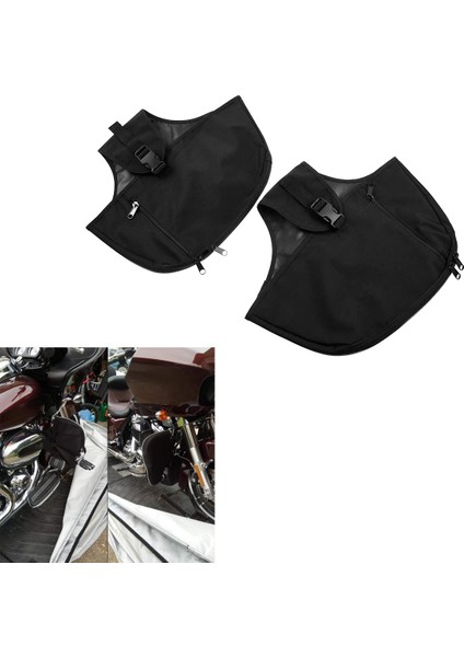 Motosiklet Motor Koruma Bacak Isıtıcı Çanta Yumuşak Altlar Chap Yan Alet Saklama Çantası Touring Road Street Glide Için (Yurt Dışından) fırsatları