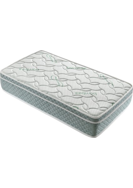 Cosi Bamboo Lüx Kuş Tüyü Pedli Yaylı Yatak 80 x 150 cm Tek Kişilik Yaylı Yatak